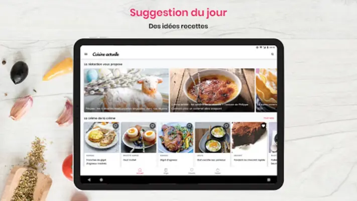 Cuisine Actuelle idée recette android App screenshot 5